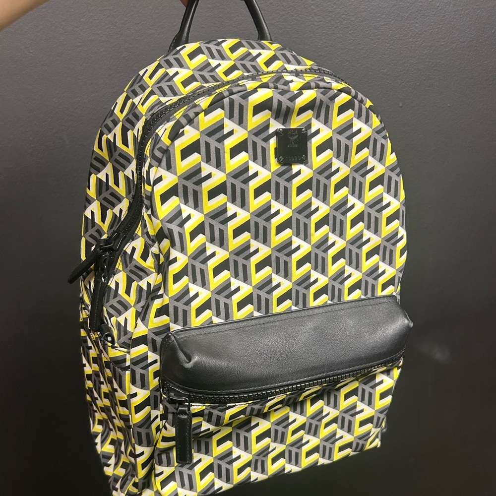 MCM Cubic Monogram Backpack - image 1